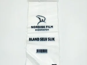 Custom printed transparent poly bag for retail packaging