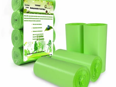 Wholesale eco garbage bags manufactured with compostable and biodegradable materials