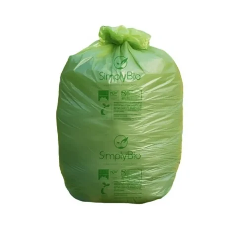 Custom compostable trash bags for eco friendly waste management